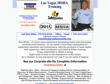 Tablet Screenshot of lasvegasmshatraining.com